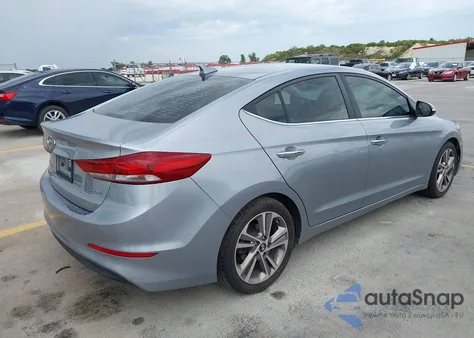2017 Hyundai Elantra Limited from USA, damaged, VIN 5NPD84LF3HH153939